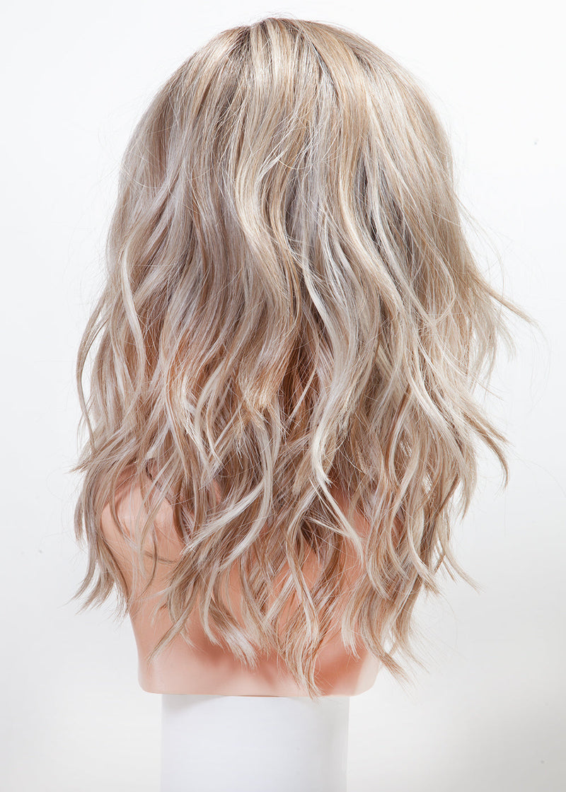 Dalgona 16 Hand-Tied V | Heat Friendly Hand-Tied Synthetic Lace Front Wig (Mono Top) by Belle Tress