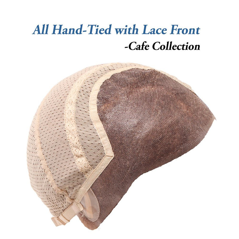 Caliente V Hand-Tied | Heat Friendly Synthetic Lace Front Wig  (Mono Part) by Belle Tress