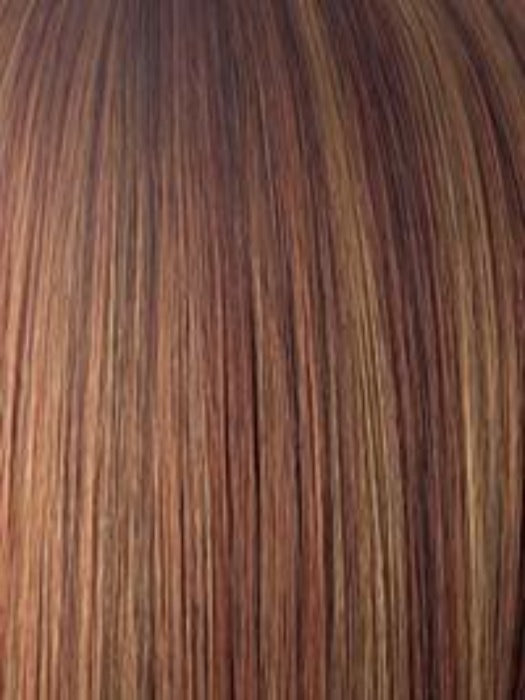 IRISH SPICE | Dark Auburn with Medium Auburn Base and Dark Honey Blonde Highlights
