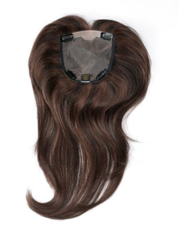 Long Mono Top Piece | Synthetic Hair Topper (Mono Top) by Amore