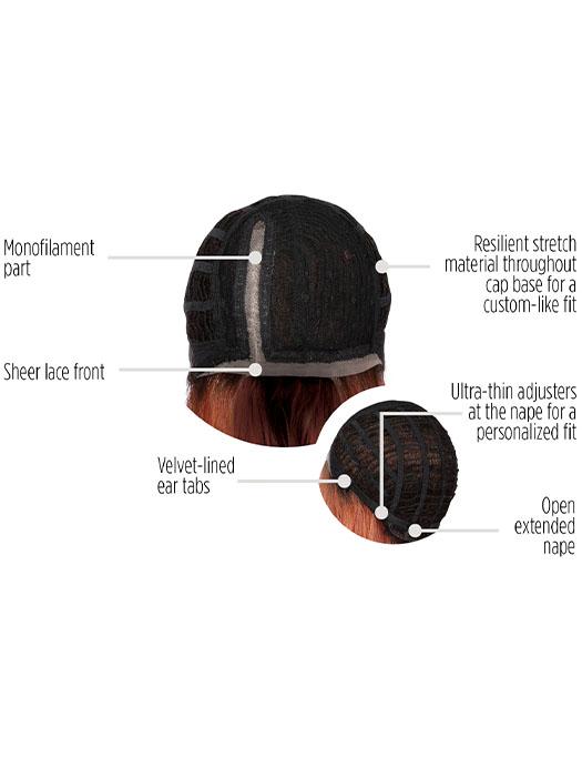 Mane Flame | Heat Friendly Synthetic Lace Front (Mono Part) Wig by Hairdo