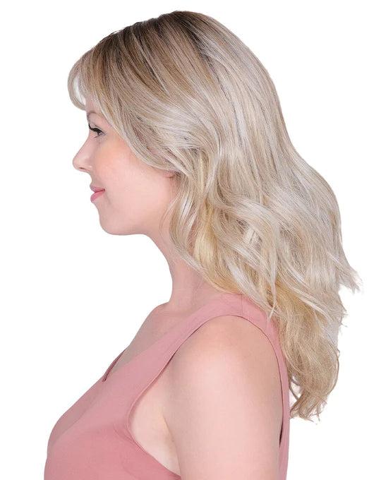 Lace Front Mono Top Peerless 16" Topper | Heat Friendly Synthetic Topper by Belle Tress