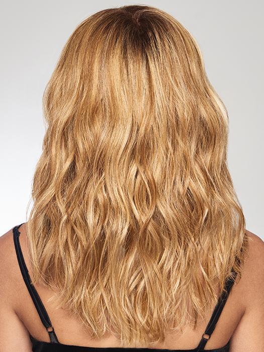 Alpha Wave 16" | Heat Friendly Synthetic (Mono Top) Topper by Raquel Welch
