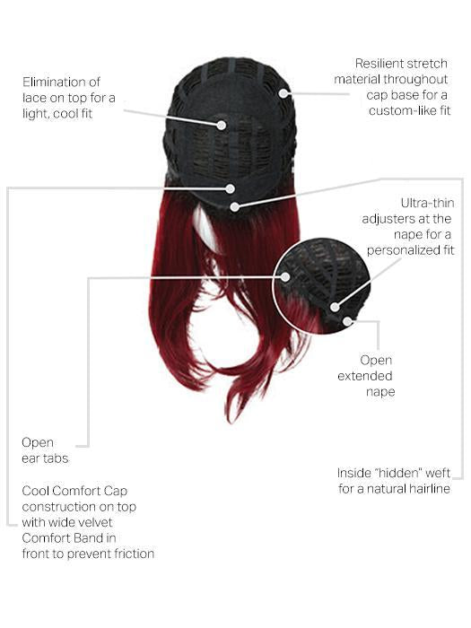Poise & Berry | Heat Friendly Synthetic Wig by Hairdo