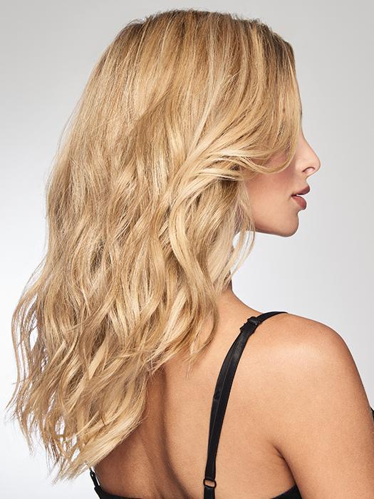 Alpha Wave 16" | Heat Friendly Synthetic (Mono Top) Topper by Raquel Welch