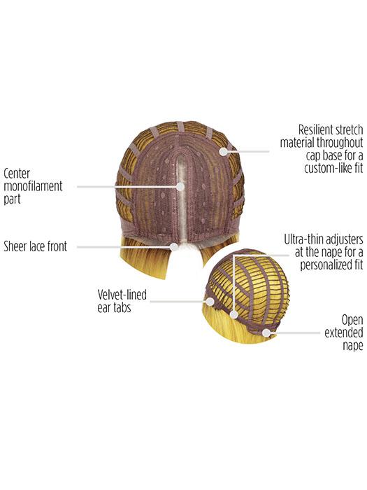 It's Always Sunny | Heat Friendly Synthetic Lace Front (Mono Part) Wig by Hairdo