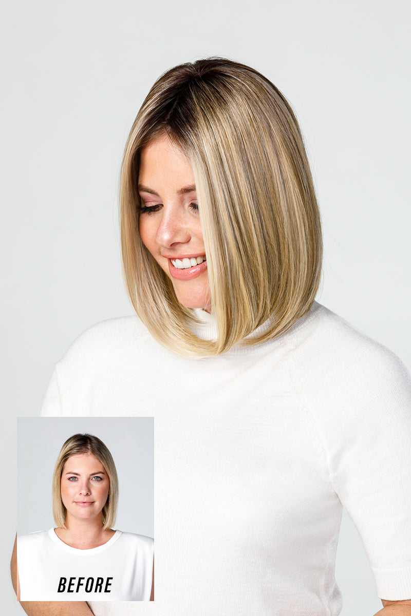 easiPart Medium 12" HD | Heat Friendly Synthetic Topper by Jon Renau