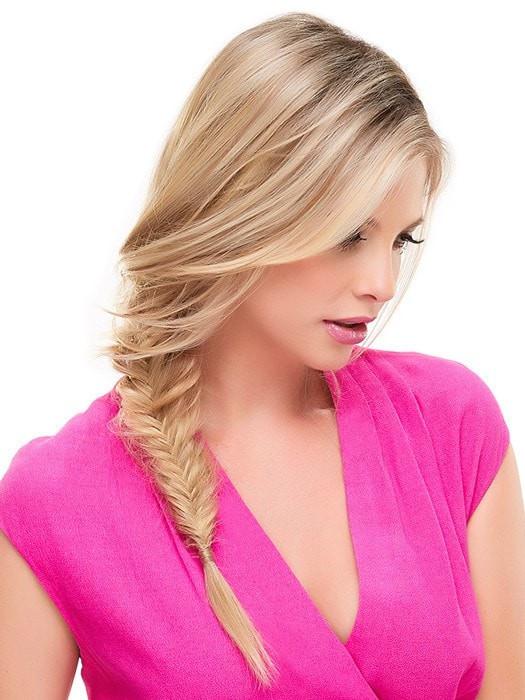 easiPart HD XL 12" | Heat Friendly Synthetic Topper (Hand-Tied) by Jon Renau