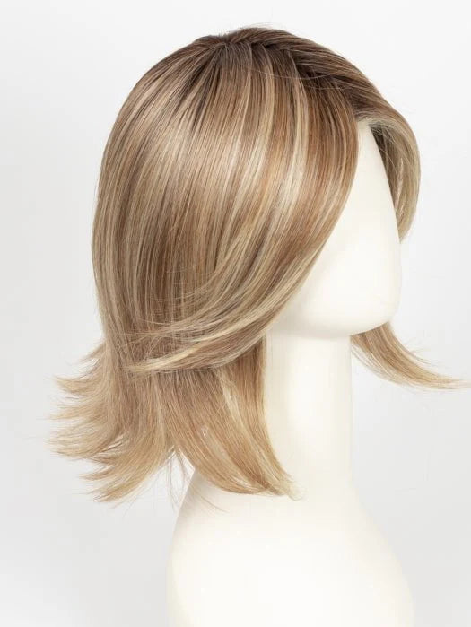 Big Time | SALE 50% | Heat Friendly Synthetic Lace Front (Mono Top) Wig by Raquel Welch | SS14/22 SHADED WHEAT