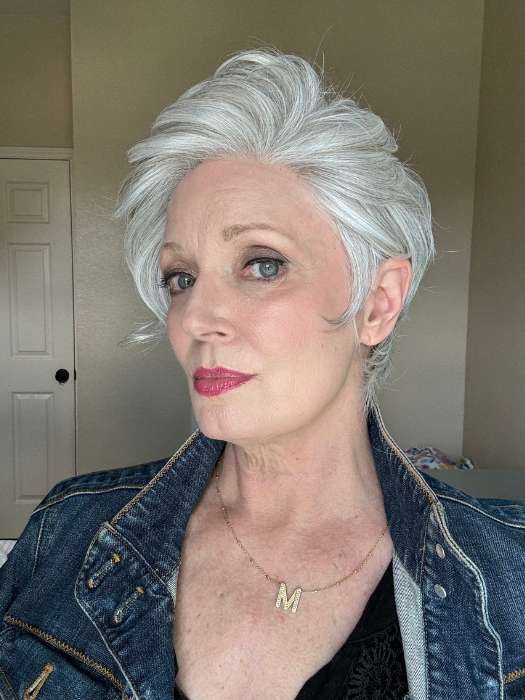 Cover | Heat Friendly Synthetic Extended Lace Front (Mono Part) Wig by Ellen Wille