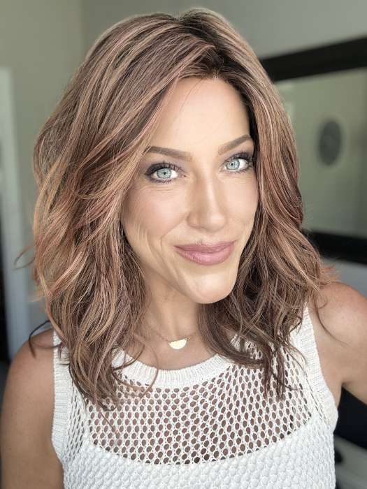 Tabu | SALE 35% | Heat Friendly Sythetic Lace Front Wig by Ellen Wille | ROSEWOOD ROOTED