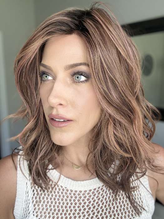 Tabu | SALE 35% | Heat Friendly Sythetic Lace Front Wig by Ellen Wille | ROSEWOOD ROOTED