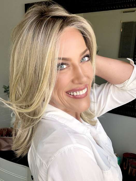 Drew | SALE | Heat Defiant Synthetic Lace Front (Mono) Wig by Jon Renau | (2) VENICE BLONDE & CATALINA BLONDE