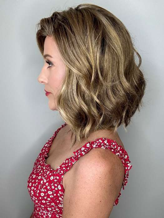 Charlotte | SALE 35% | Synthetic Lace Front (Mono Part) Wig by Envy | TOASTED SESAME
