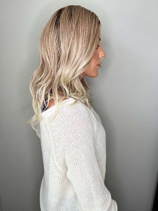 Leoni | SALE | Heat Friendly Synthetic Lace Front (Lace Part) Wig by René of Paris | MELTED MARSHMALLOW