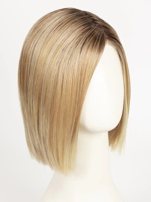 Lia II | SALE 35% | Heat Friendly Synthetic Lace Front (Mono Part) Wig by Ellen Wille | Sand Multi Rooted & Saraha Beige Rooted