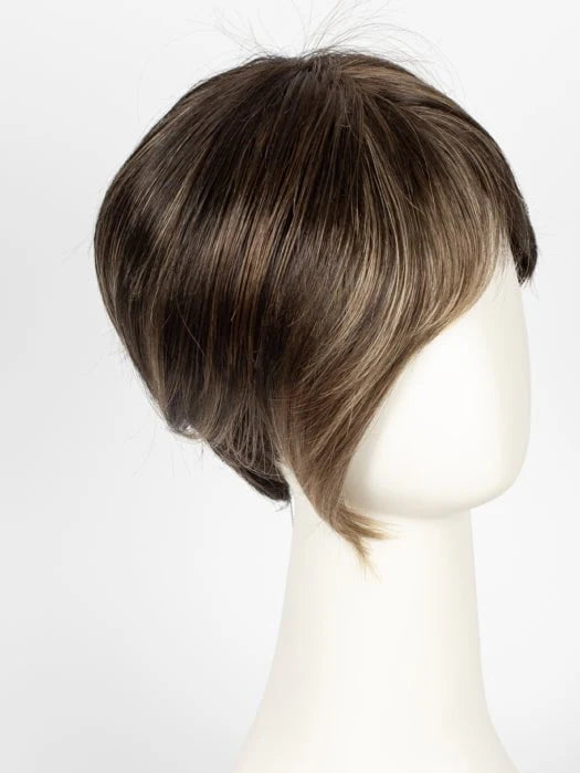 Disc | SALE 50% | Synthetic (Mono Part) Wig by Ellen Wille | COFFEE BROWN LIGHTED