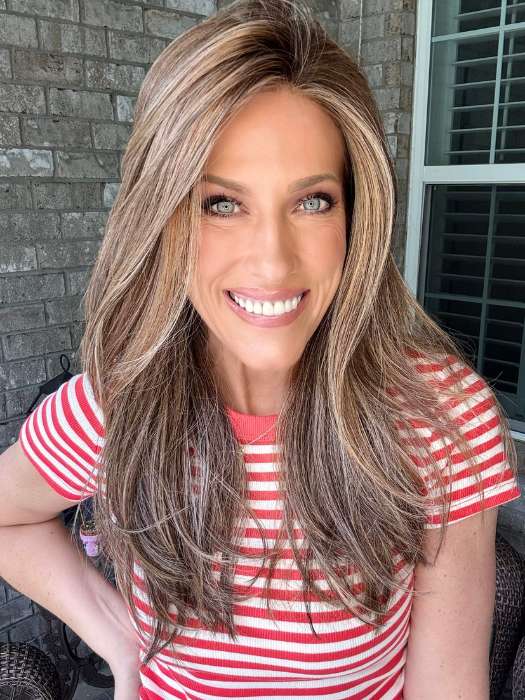 Leading Edge | Heat Friendly Synthetic Extended Lace Front (Mono Top) Wig by TressAllure