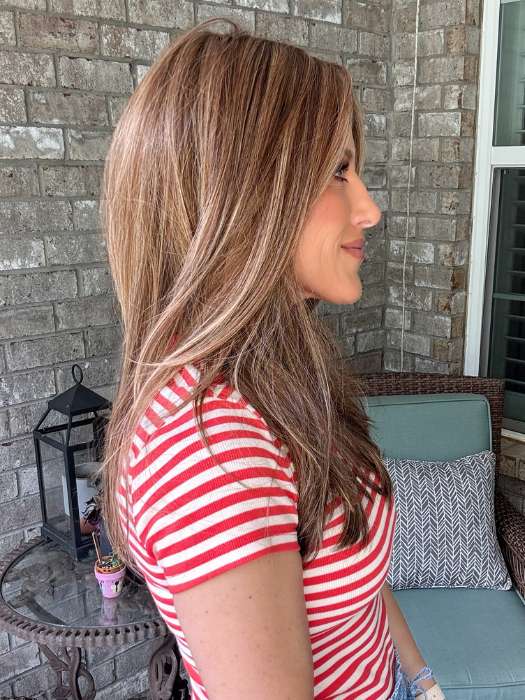 Leading Edge | Heat Friendly Synthetic Extended Lace Front (Mono Top) Wig by TressAllure