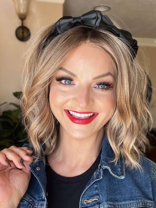 Charlotte | CLEARANCE 35% | Synthetic Lace Front (Mono Part) Wig by Envy | Sahara Blonde