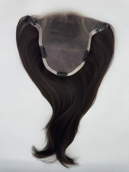 Deluxe Hairline TP | Synthetic Extended Lace Front Hair Topper by René of Paris