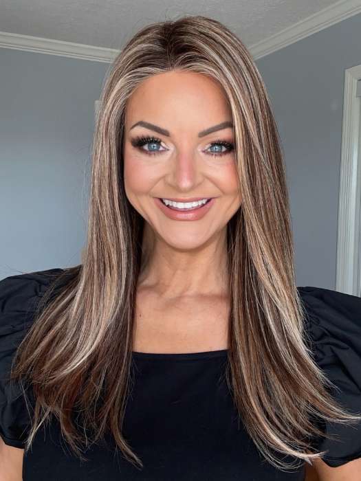 Dynamic | Human Hair Extended Lace Front (Mono Top) Hnad-Tied Wig by TressAllure