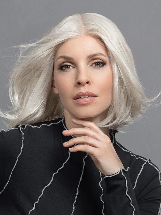 Elegance  | Human Hair/HF Synthetic Blend Extended Lace Front (Double Mono top) Wig by Ellen Wille