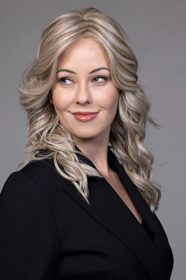 Elle | Heat Friendly Hand-Tied Synthetic Extended Lace Front Wig (Mono Top) by Belle Tress