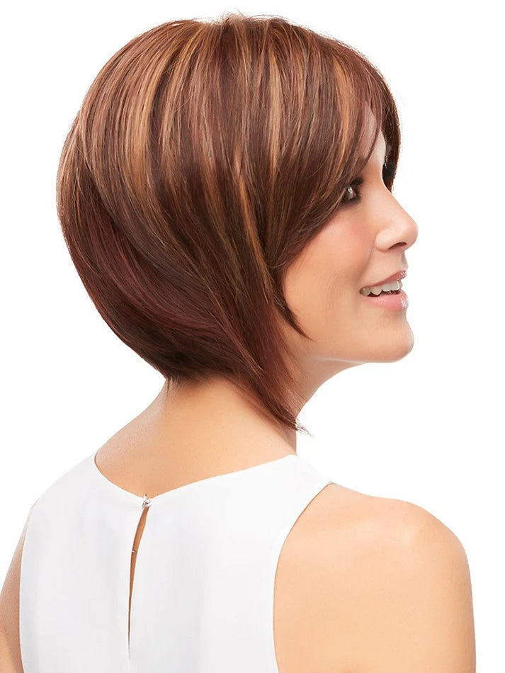 Eve | SALE 50% | Heat Friendly Synthetic Lace Front (Mono-Top) Wig by Jon Renau | 12/30BT ROOTBEER FLOAT
