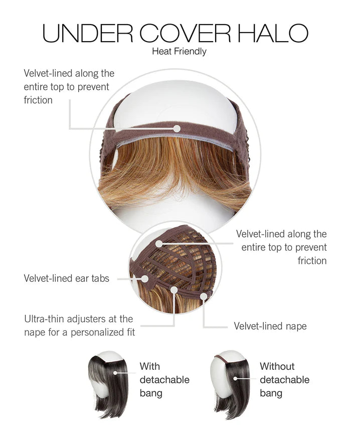 Under Cover Halo | Heat Friendly Synthetic Halo (Hair Piece) by Gabor