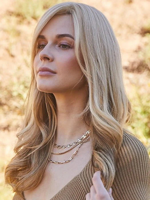 Remy HH Topper 14" | Remy Human Hair  Lace Front (Mono Top) Topper by Amore
