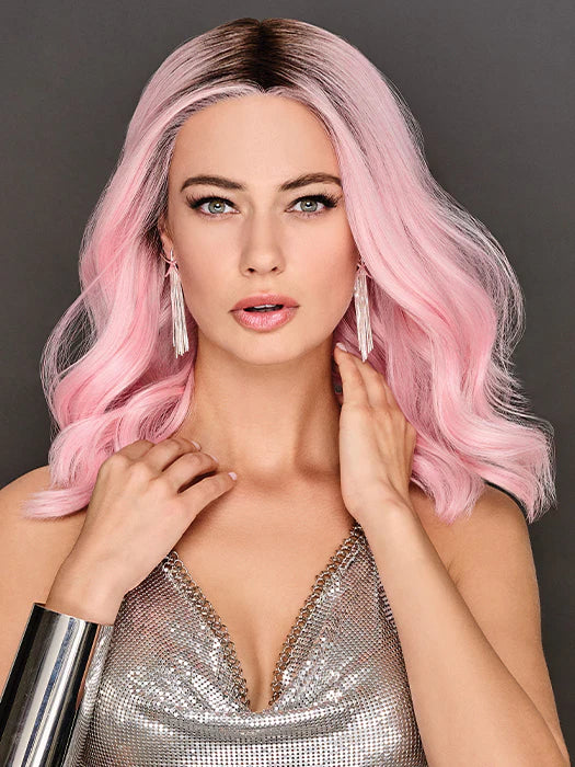 How Pink It Is | Heat Friendly Lace Front (MonoPart) Synthetic Wig by Hairdo