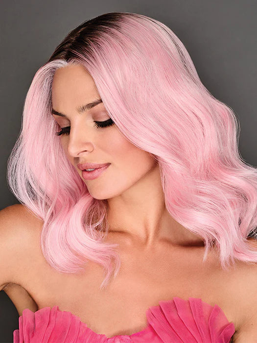 How Pink It Is | Heat Friendly Lace Front (MonoPart) Synthetic Wig by Hairdo