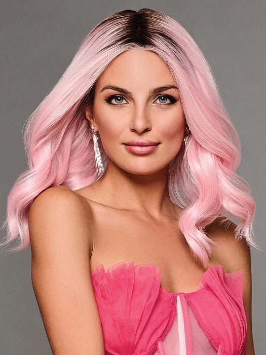 How Pink It Is | Heat Friendly Lace Front (MonoPart) Synthetic Wig by Hairdo