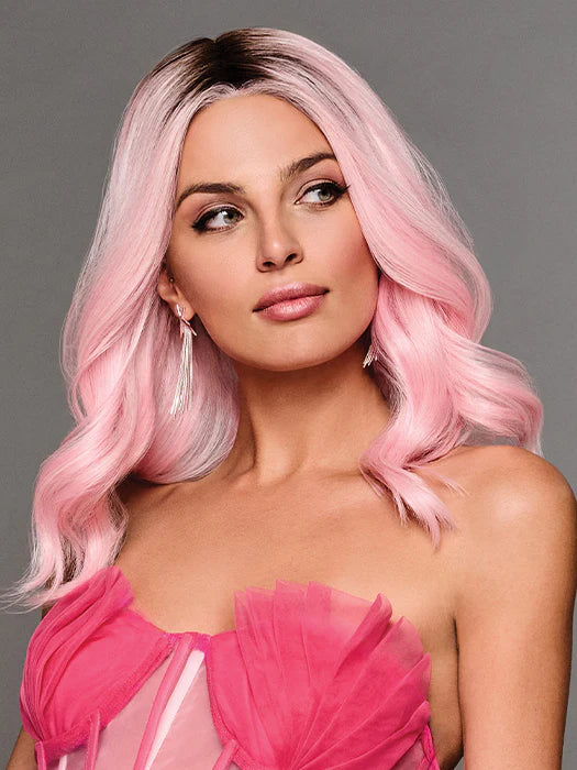 How Pink It Is | Heat Friendly Lace Front (MonoPart) Synthetic Wig by Hairdo