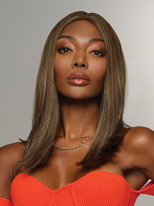 Sleek For The Week | Heat Friendly Synthetic (Skin Part) Wig by Hairdo