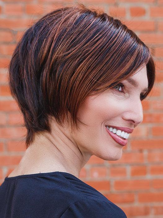 Gabrielle Petite | Synthetic Lace Front (Mono Top) 100% Hand-Tied Wig by Jon Renau