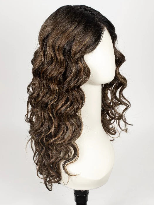 Laila | Heat Friendly Extended Synthetic Lace Front Wig (Mono Top) by Kim Kimble
