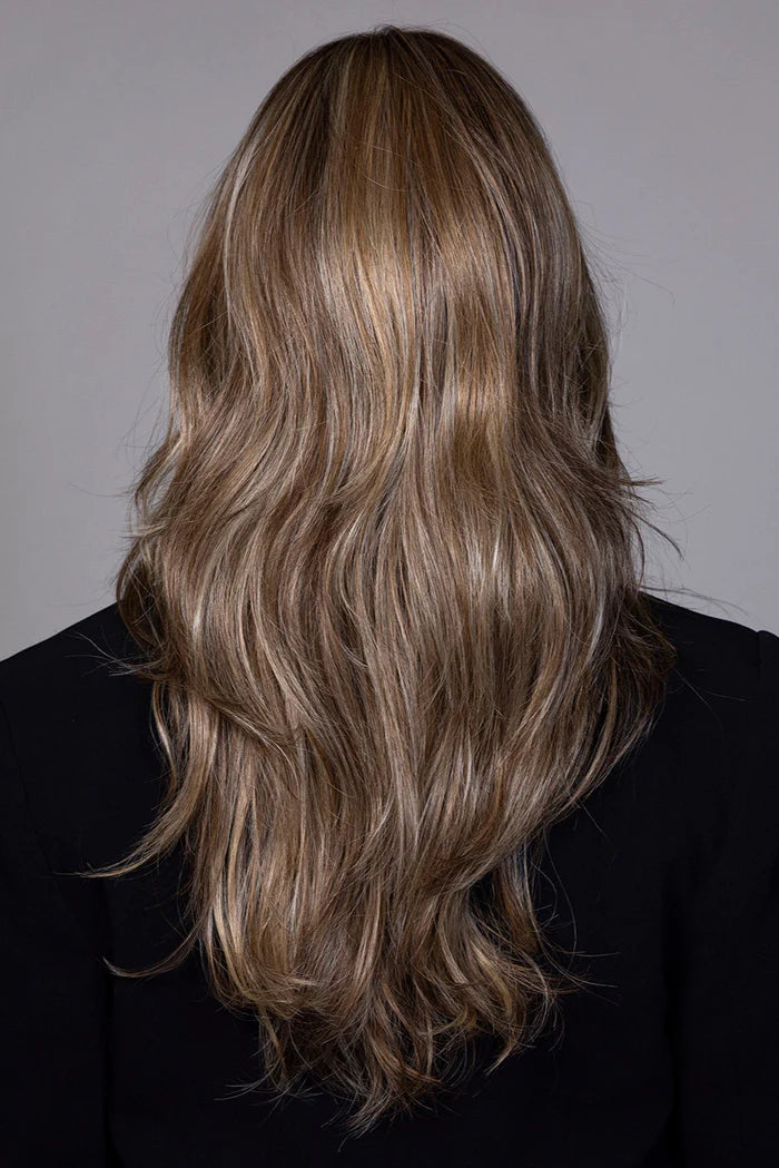 Lilly | Heat Friendly Hand-Tied Synthetic Extended Lace Front Wig (Mono Top) by Belle Tress