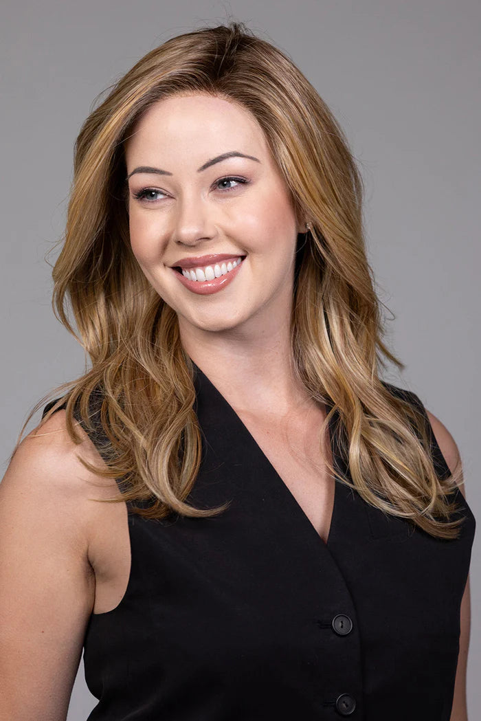 Lisbon | Heat Friendly Synthetic Extended Lace Front Wig  (Mono Part) by Belle Tress