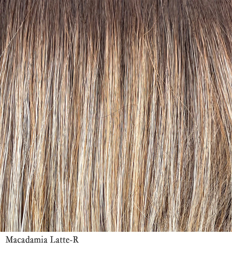 Birmingham | SALE 35% | Heat Friendly Synthetic Extended Lace Front Wig  (Mono Center Part) by Belle Tress | MACADAMIA LATTE-R