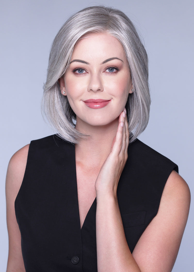 Mara | Heat Friendly Hand-Tied Synthetic Extended Lace Front Wig (Mono Top) by Belle Tress