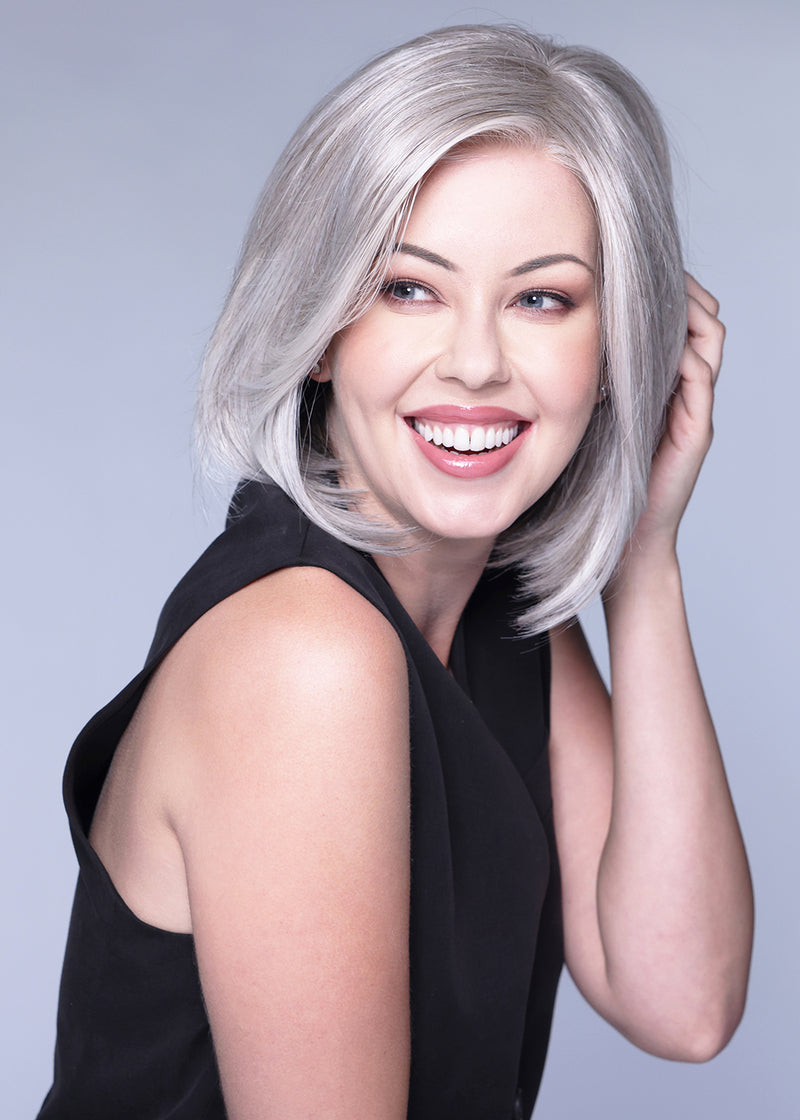 Mara | Heat Friendly Hand-Tied Synthetic Extended Lace Front Wig (Mono Top) by Belle Tress