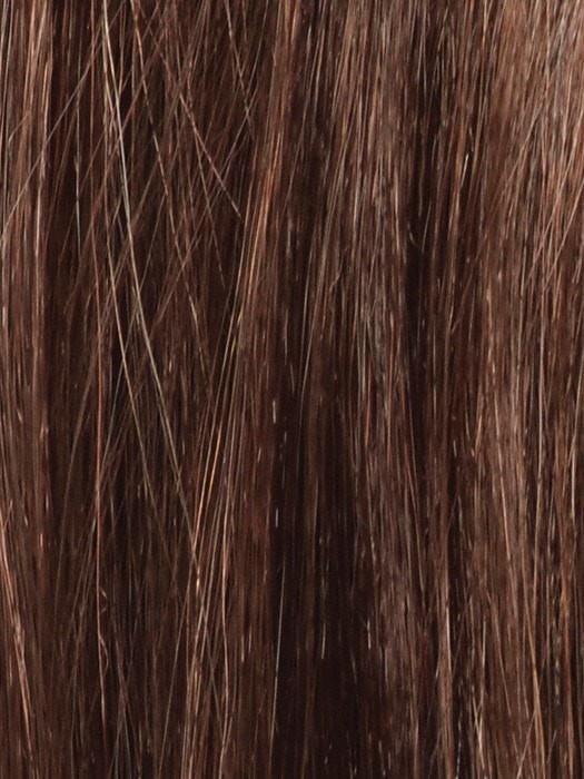Long Mono Top Piece | Synthetic Hair Topper (Mono Top) by Amore