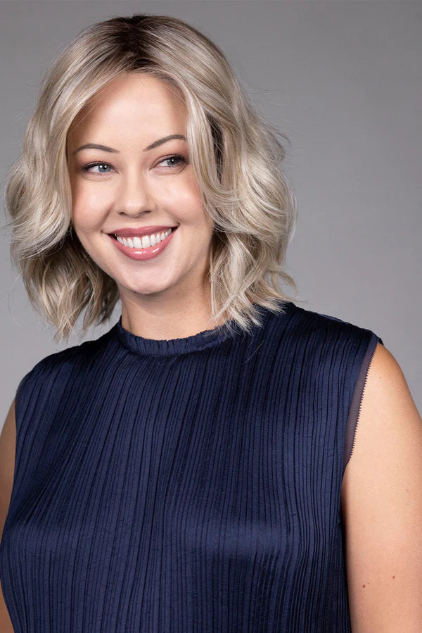 Olivia | Heat Friendly Hand-Tied Synthetic Extended Lace Front Wig (Mono Top) by Belle Tress