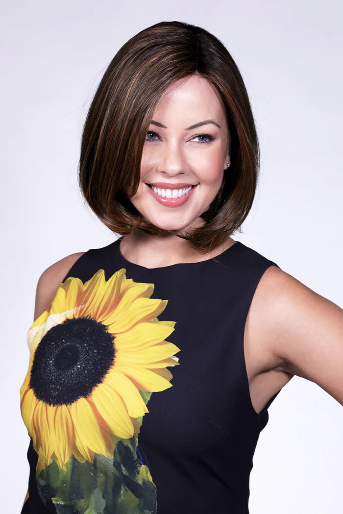 Paige | Heat Friendly Hand-Tied Synthetic Extended Lace Front Wig (Mono Top) by Belle Tress