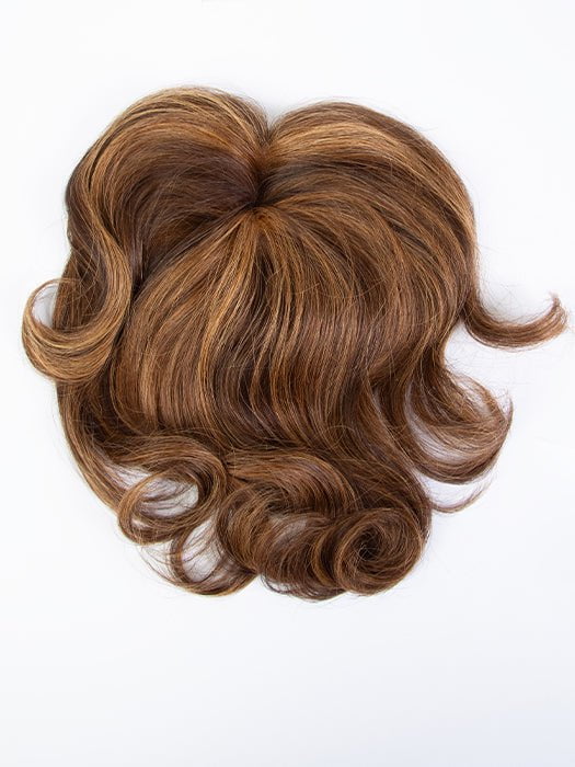 10" Guilty Pleasure | Remy Human Hair Lace Front (Mono Top) Topper by Raquel Welch