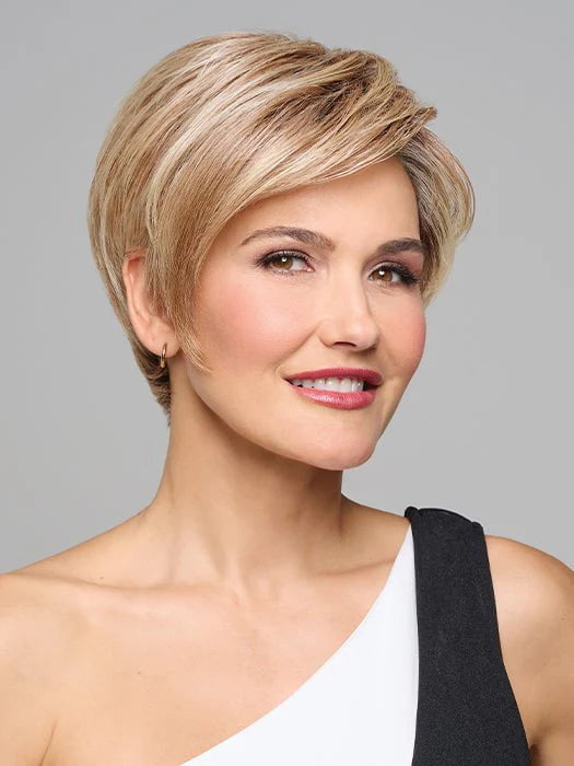 Monologue | Heat Friendly Synthetic Extended Lace Front (Mono Part) Hand-Tied Wig by Raquel Welch (Petite/Average)