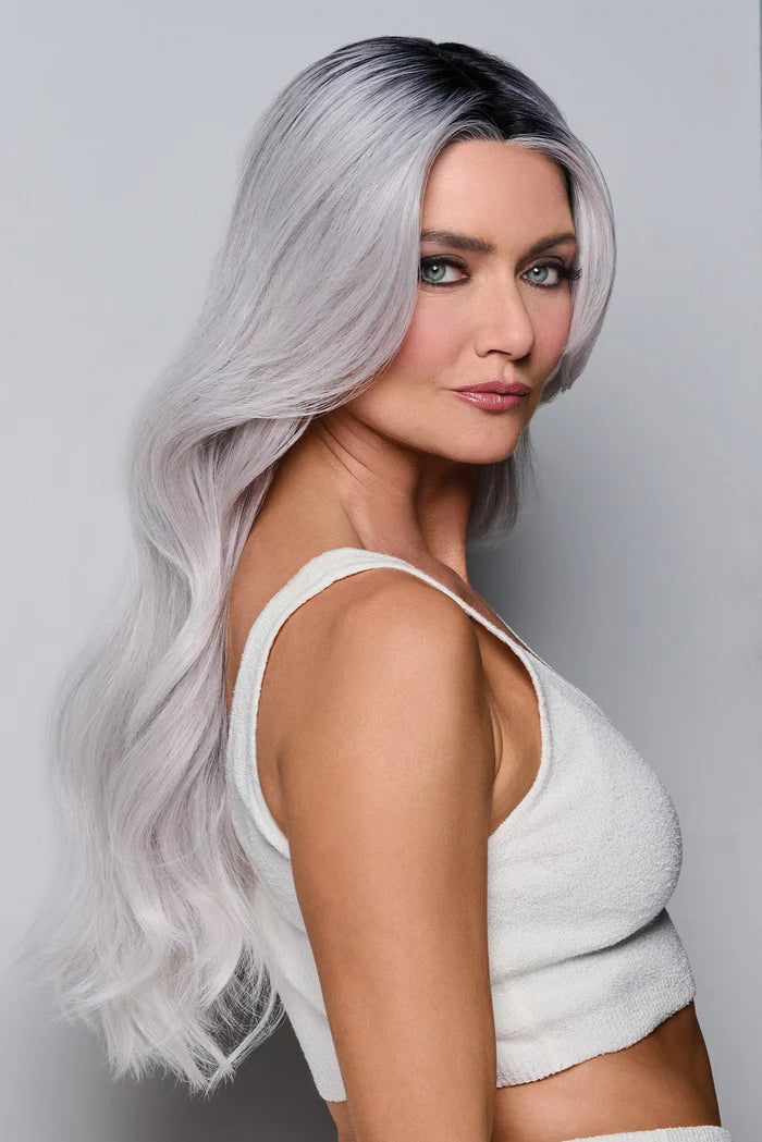 Queue The Hue | Heat Friendly Synthetic Lace Front (Mono Top) Wig by Raquel Welch