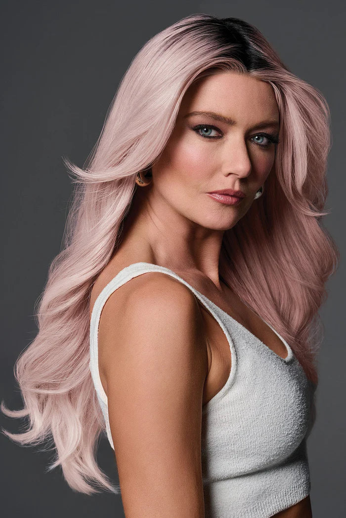Queue The Hue | Heat Friendly Synthetic Lace Front (Mono Top) Wig by Raquel Welch